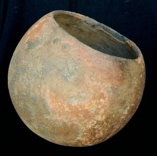 Big Neolithic Terracotta Decorated Pot - 4000 Years Before Present - Sahara photo