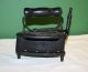 Antique Black Strause I Want U Comfort Gas Iron Pa.  U.  S.  A.  & Trivet Complete Other photo 11