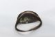 Ancient Roman Bronze Intaglio Ring With A Eagle Flying Aquila - 300 Ad Roman photo 2
