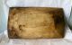 Antique Primitive Hand Carved Wooden Trencher Dough Bowl - 17 Primitives photo 4