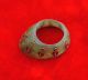 Vintage Indo Persian Mughal Islamic Rare Green Jade Jewelled Thumb Archer Ring Other photo 3