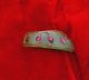 Vintage Indo Persian Mughal Islamic Rare Green Jade Jewelled Thumb Archer Ring Other photo 8