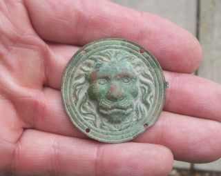 Lion Head Huge Mount - Metal Detecting Find photo