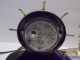 Vintage Working Lanshire Lighthouse Nautical Ship Wheel Lightup Clock Chicago Il Clocks photo 10