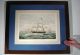 British 19th Century Maritime Engraving Samuel Enderby Whaling Ship Aquatint ' 35 Folk Art photo 11
