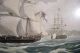 British 19th Century Maritime Engraving Samuel Enderby Whaling Ship Aquatint ' 35 Folk Art photo 3