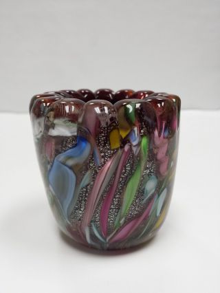 Vintage Morano Colorful Glass photo