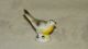 Grey/yellow - Breasted Bird Dripcatcher - Half Doll - Unmarked Germany - (3) Figurines photo 1