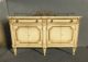 Vintage Luxury Karges Buffet French Country Cottage Gold Gilt Wood Sideboard Post-1950 photo 1
