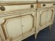 Vintage Luxury Karges Buffet French Country Cottage Gold Gilt Wood Sideboard Post-1950 photo 4