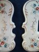 2 Collectible Antique Vtge Painted Floral Porcelain Switch Plates Single Toggle Switch Plates & Outlet Covers photo 9