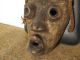 Antique Vintage African Wood Carving Ivory Coast? Tribal Mask Ceremonial Ritual Masks photo 5