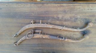 Vintage Antique Wood Horse Haines Harness Primitive 25.  5 