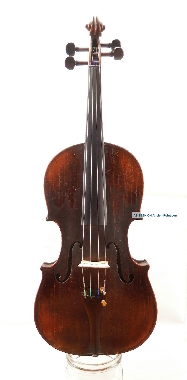 Antique Hungarian Labeled 4/4 Aprox 120 Year Old Master Violin (fiddle,  Geige) String photo
