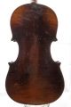 Antique Hungarian Labeled 4/4 Aprox 120 Year Old Master Violin (fiddle,  Geige) String photo 3