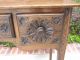 Antique English Tiger Oak Dressing Table Vanity Dresser Writing Desk W/ Drawers 1800-1899 photo 7