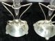 Art Deco Chrome Glass Amethysts Tulip Vases Period Art Deco photo 7