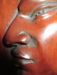 Rare Relief Carved Portrait In Wood,  12in.  - 24in. Other photo 1