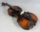 Antique Giuseppe Guarneri Guarnerius 4/4 Italian Violin Fiddle Solo Instrument String photo 3