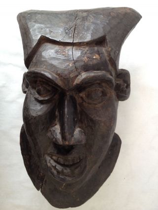 Old Large Bamileke Mask From Cameroon photo