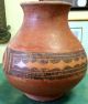 Pre Columbian Panama Cochle Terracota Vessel,  Pottery Artifact Urn Coa The Americas photo 1