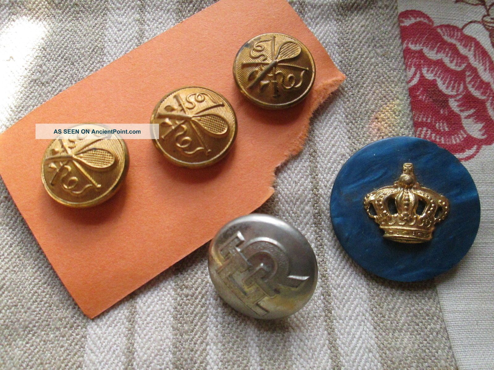 Brass Buttons,  In A Design For Projects Buttons photo