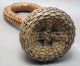 Musical Instrument African Artifact Wicker Native Basket Rattle Cameroon Ethnix Other photo 2