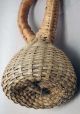 Musical Instrument African Artifact Wicker Native Basket Rattle Cameroon Ethnix Other photo 3