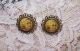 Pair C.  1890 Gilt Metal & Celluloid Louis Xiv Buttons Buttons photo 1