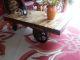 Industrial Look Coffee Table - Nutting Railroad - Warehouse - Factory Cart Room Ready 1900-1950 photo 4