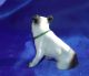 Antique Porcelain Old English Bulldog Bully Dog Numbered Foreign Pitbull Figurines photo 3