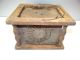 Antique Old Small Wood Metal Tin Home Coal Warmer Stove Heater Other photo 4