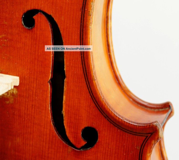 Gorgeous Antique German Violin August Liebich - - Powerful String photo