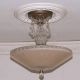 Vintage Amazing Art Deco Ceiiling Light Lamp Fixture Chandelier Chandeliers, Fixtures, Sconces photo 1