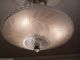 Vintage Amazing Art Deco Ceiiling Light Lamp Fixture Chandelier Chandeliers, Fixtures, Sconces photo 3