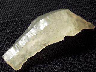 Prehistoric Prismatic Blade Made From Libyan Desert Glass Found In Egypt 6.  3gr photo