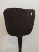 Antique Hand Forged Iron Open Hearth Oven Bread Peel W/ Rams Head 1700s To 1800s Primitives photo 1