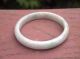 Vintage Chinese Jadeite Jade Bangle - - Moss In Snow - - A Real Classic Other photo 3