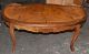 Heavily Carved Inlaid French Carved Kidney Shaped Coffee Table 1900-1950 photo 4