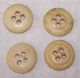 Antique Underwear Buttons - Two Are Bone - Sewing - Restoration - Enactment - Craft - Art Buttons photo 1