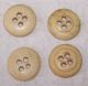 Antique Underwear Buttons - Two Are Bone - Sewing - Restoration - Enactment - Craft - Art Buttons photo 1
