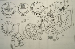 Robertshaw Bj Oven Thermostat Adjustments/calibration For Models A,  B,  C,  D photo