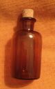 Antique Medicine (pharmacy,  Apothecary) Chemist Glass Bottle Bottles & Jars photo 1