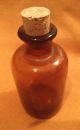 Antique Medicine (pharmacy,  Apothecary) Chemist Glass Bottle Bottles & Jars photo 3