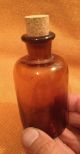 Antique Medicine (pharmacy,  Apothecary) Chemist Glass Bottle Bottles & Jars photo 4