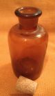 Antique Medicine (pharmacy,  Apothecary) Chemist Glass Bottle Bottles & Jars photo 5