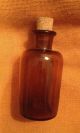 Antique Medicine (pharmacy,  Apothecary) Chemist Glass Bottle Bottles & Jars photo 6