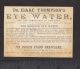 Grandmother Eye Water Cure Dr.  Thompsons Remedy Victorian Advertising Trade Card Optical photo 2