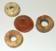 Ancient Neolithic Beads Sahara Trade Wide Holes,  Carnelian,  Stone - Last Call Neolithic & Paleolithic photo 3