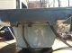 Antique Vtg Cast Iron Blue Barber Shampoo Sink Belvedere Bathroom Porcelain Plumbing photo 6